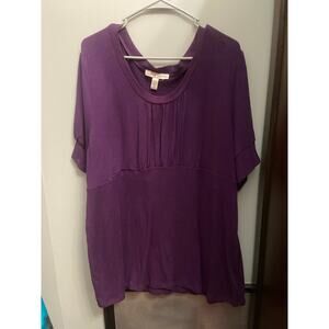 French Laundry Women’s purple knit top size 22/24